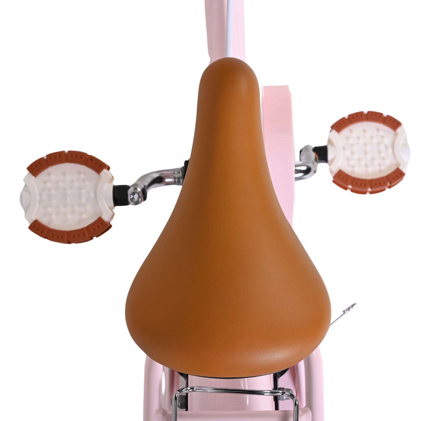 Volare ashley kinderfiets - meisjes - 12 inch - roze - twee handremmen