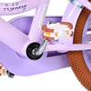 Volare ashley kinderfiets - meisjes - 14 inch - lila