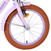Volare ashley kinderfiets - meisjes - 16 inch - lila - twee handremmen