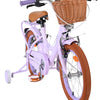 Volare ashley kinderfiets - meisjes - 16 inch - lila - twee handremmen