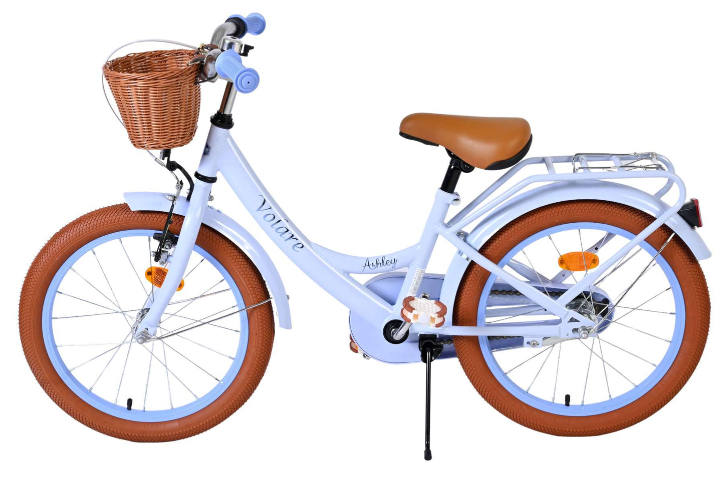 Volare ashley kinderfiets - meisjes - 18 inch - pastel blauw