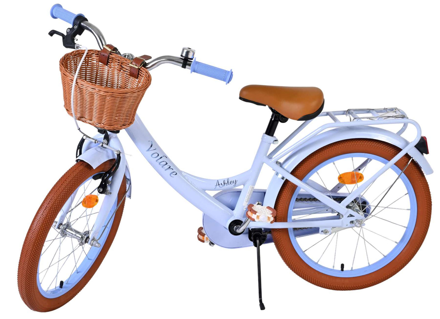 Volare ashley kinderfiets - meisjes - 18 inch - pastel blauw