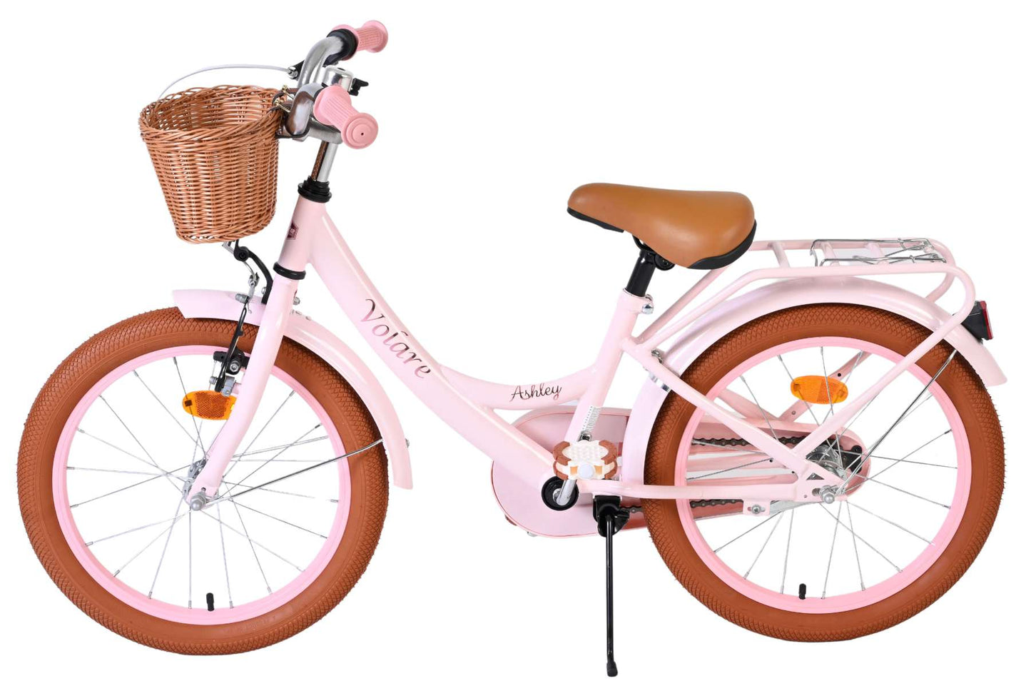 Volare ashley kinderfiets - meisjes - 18 inch - roze