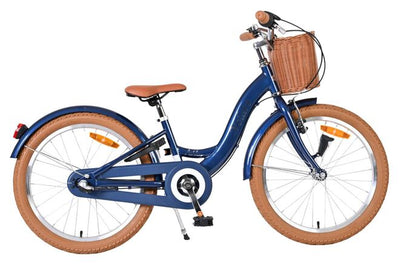 Volare ashley kinderfiets - meisjes - 20 inch - donkerblauw - nexus 3