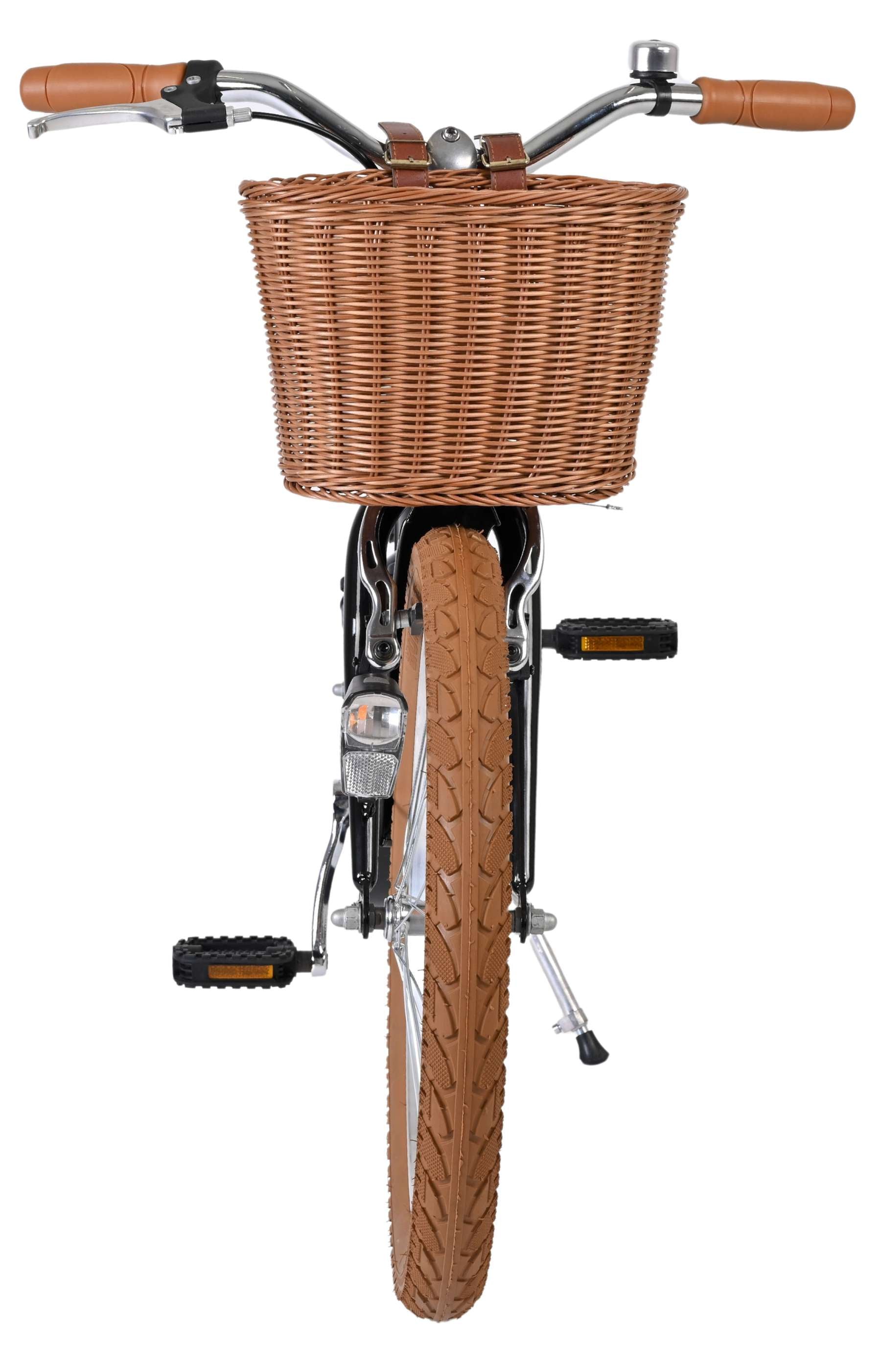 Volare ashley kinderfiets - meisjes - 20 inch - zwart