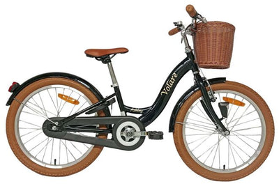 Volare ashley kinderfiets - meisjes - 24 inch - zwart - nexus 3