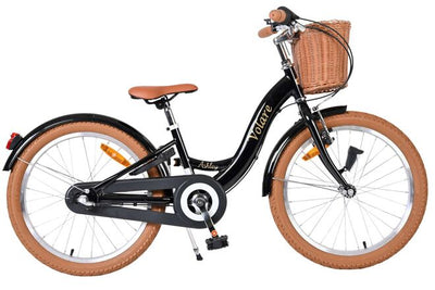Volare ashley kinderfiets - meisjes - 20 inch - zwart - nexus 3