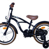 Volare black cruiser kinderfiets - jongens - 16 inch - zwart