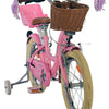 Volare blossom kinderfiets - meisjes - 16 inch - roze - twee handremmen