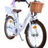 Volare blossom kinderfiets - meisjes - 18 inch - wit - twee handremmen