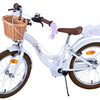 Volare blossom kinderfiets - meisjes - 18 inch - wit - twee handremmen