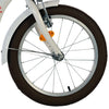 Volare blossom kinderfiets - meisjes - 18 inch - wit - twee handremmen