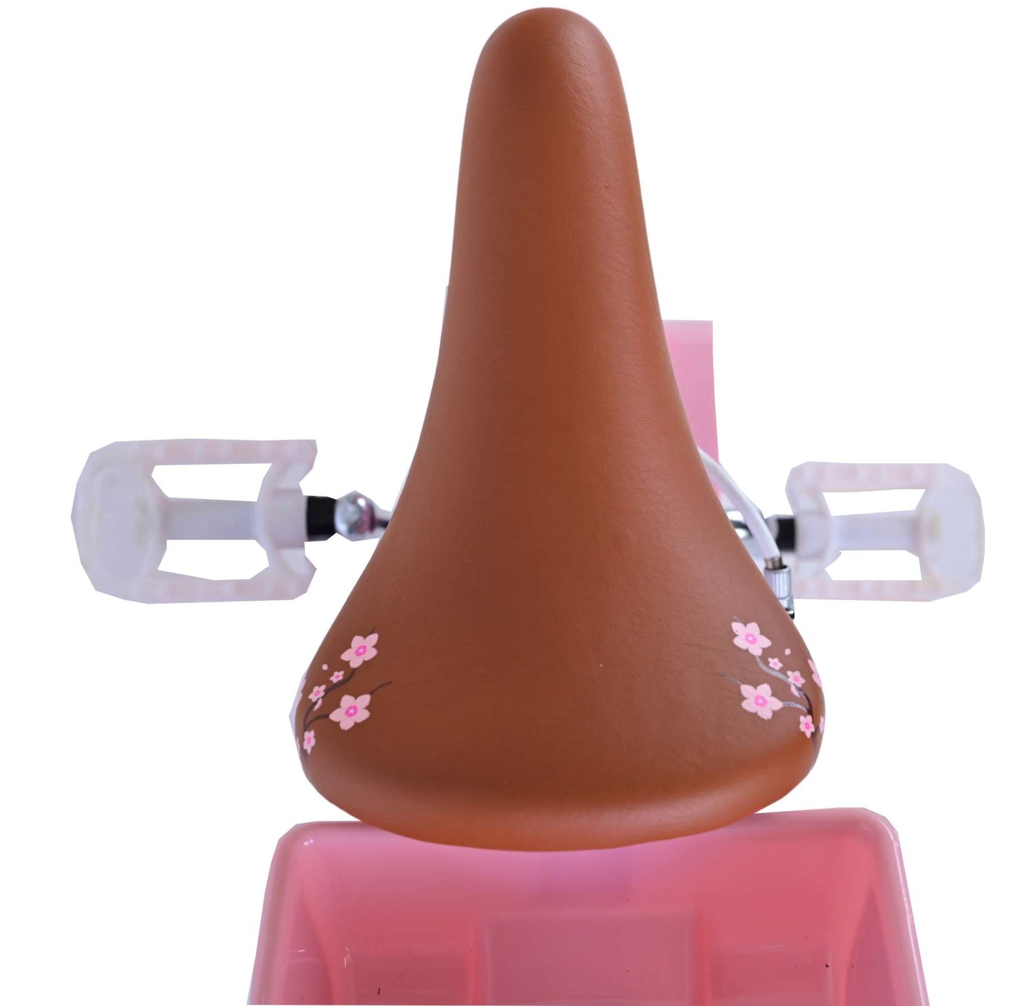 Volare blossom kinderfiets - meisjes - 18 inch - roze - twee handremmen
