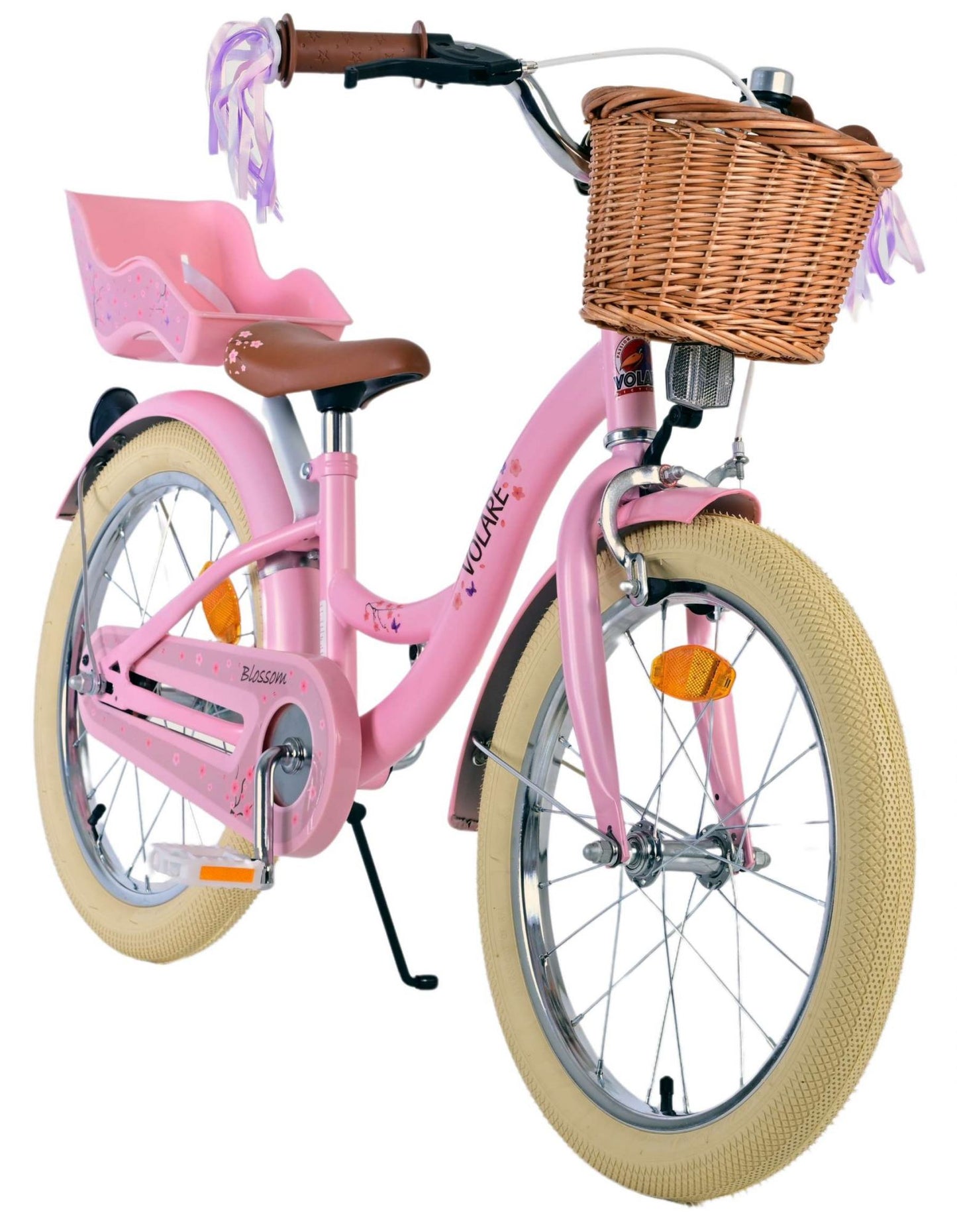 Volare blossom kinderfiets - meisjes - 18 inch - roze