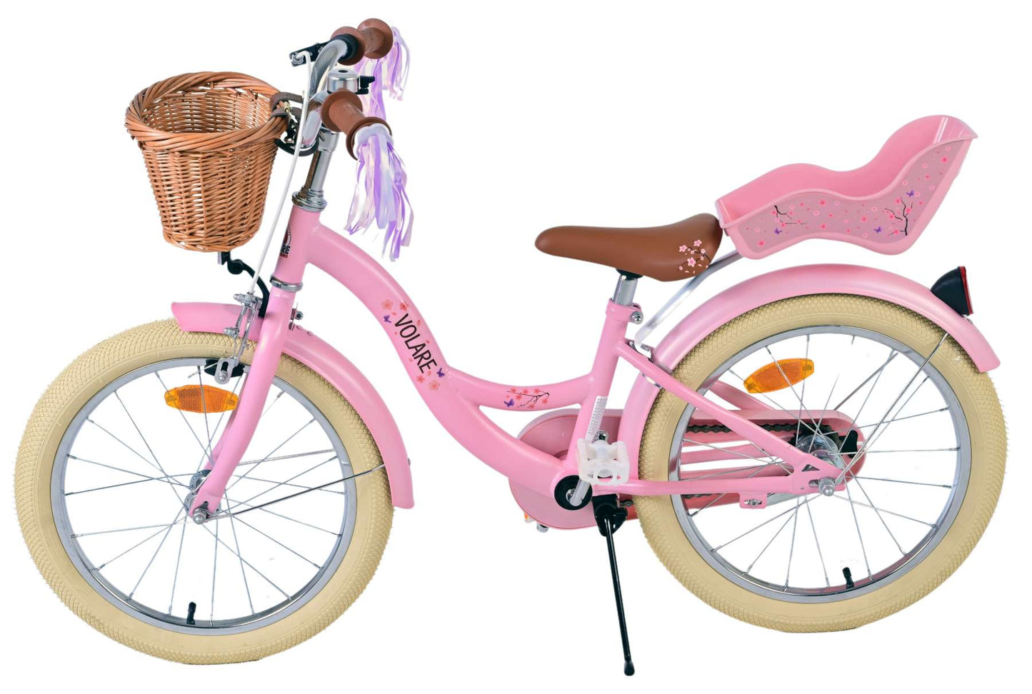 Volare blossom kinderfiets - meisjes - 18 inch - roze