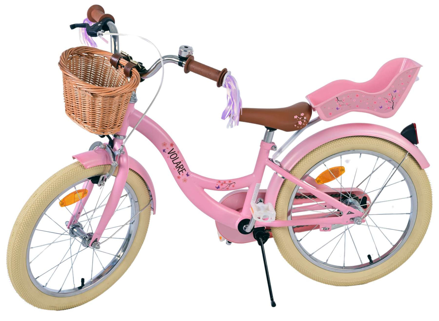 Volare blossom kinderfiets - meisjes - 18 inch - roze