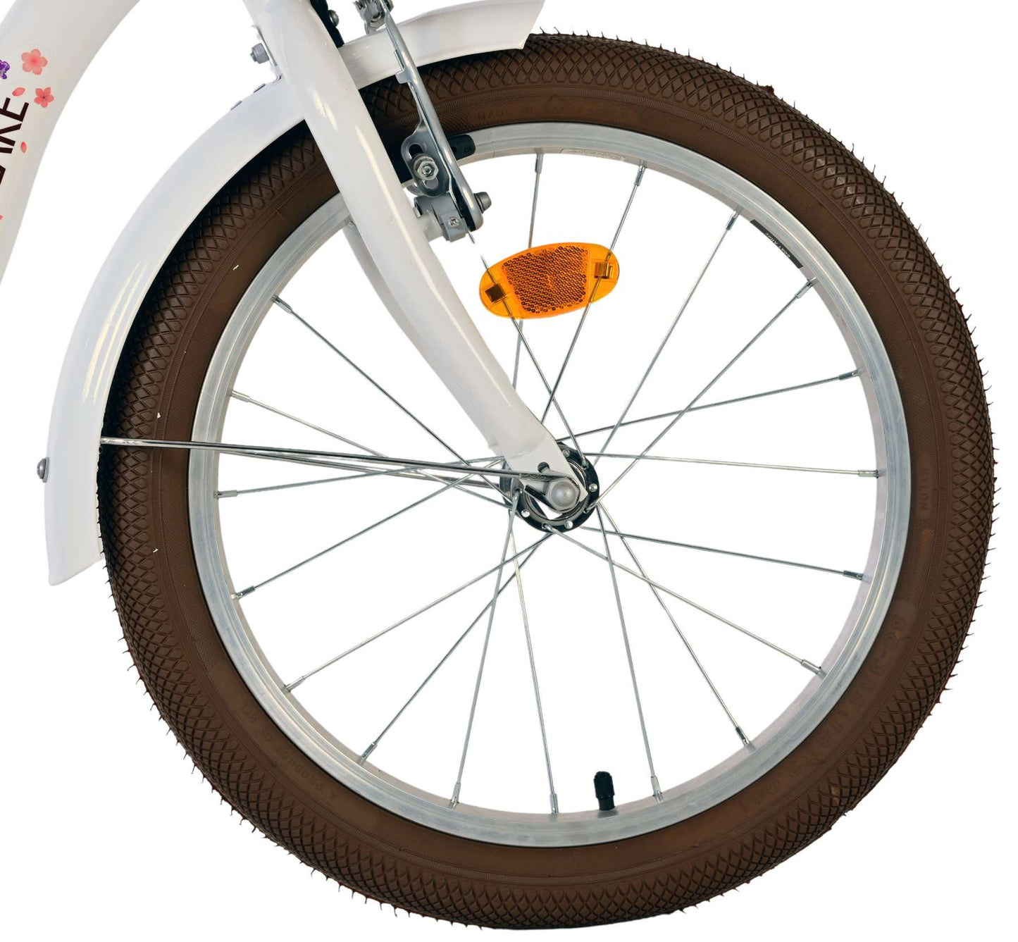 Volare blossom kinderfiets - meisjes - 18 inch - wit