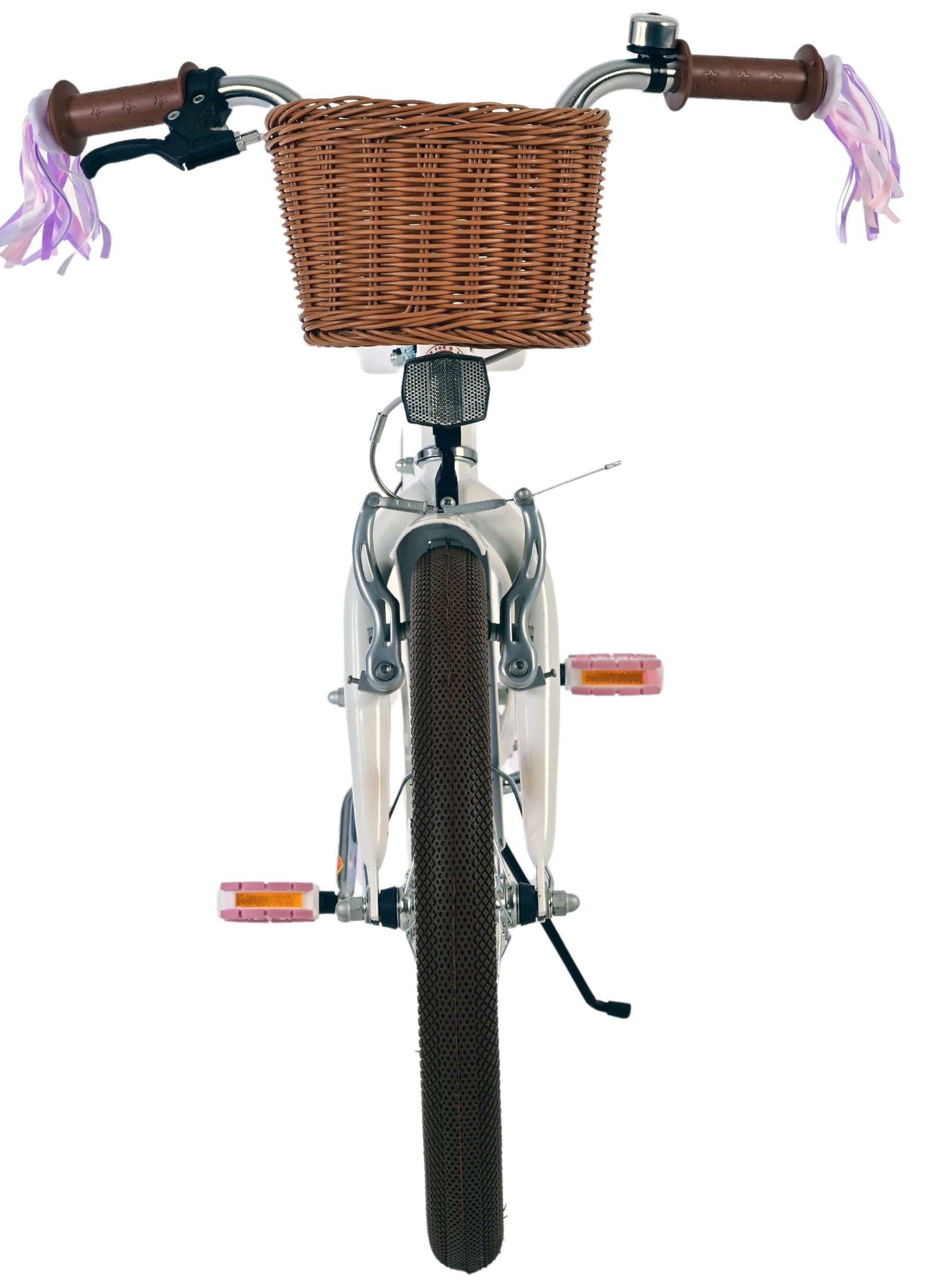 Volare blossom kinderfiets - meisjes - 18 inch - wit