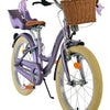 Volare blossom kinderfiets - meisjes - 18 inch - paars - twee handremmen