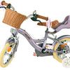 Volare blossom kinderfiets - meisjes - 12 inch - paars - twee handremmen
