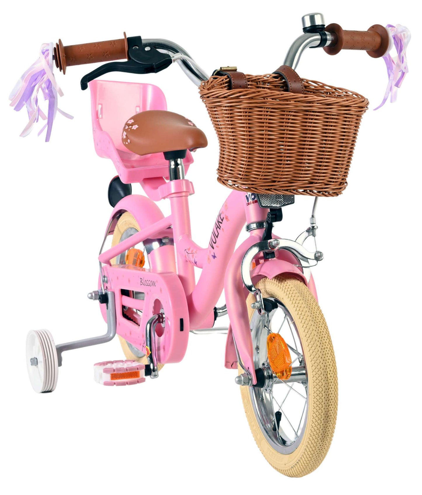 Volare blossom kinderfiets - meisjes - 12 inch - roze