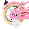 Volare blossom kinderfiets - meisjes - 12 inch - roze - twee handremmen