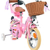 Volare blossom kinderfiets - meisjes - 12 inch - roze - twee handremmen