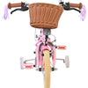 Volare blossom kinderfiets - meisjes - 12 inch - roze - twee handremmen