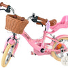 Volare blossom kinderfiets - meisjes - 12 inch - roze - twee handremmen