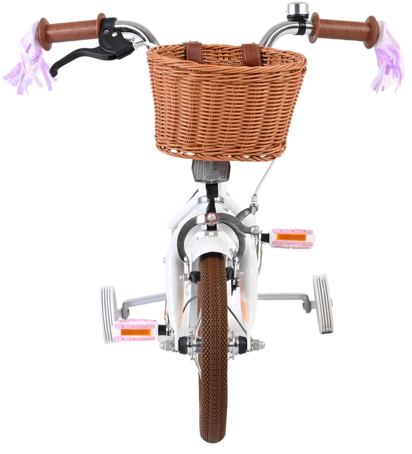 Volare blossom kinderfiets - meisjes - 12 inch - wit