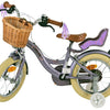 Volare blossom kinderfiets - meisjes - 14 inch - paars - twee handremmen