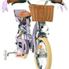 Volare blossom kinderfiets - meisjes - 14 inch - paars - twee handremmen