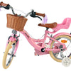 Volare blossom kinderfiets - meisjes - 14 inch - roze - twee handremmen