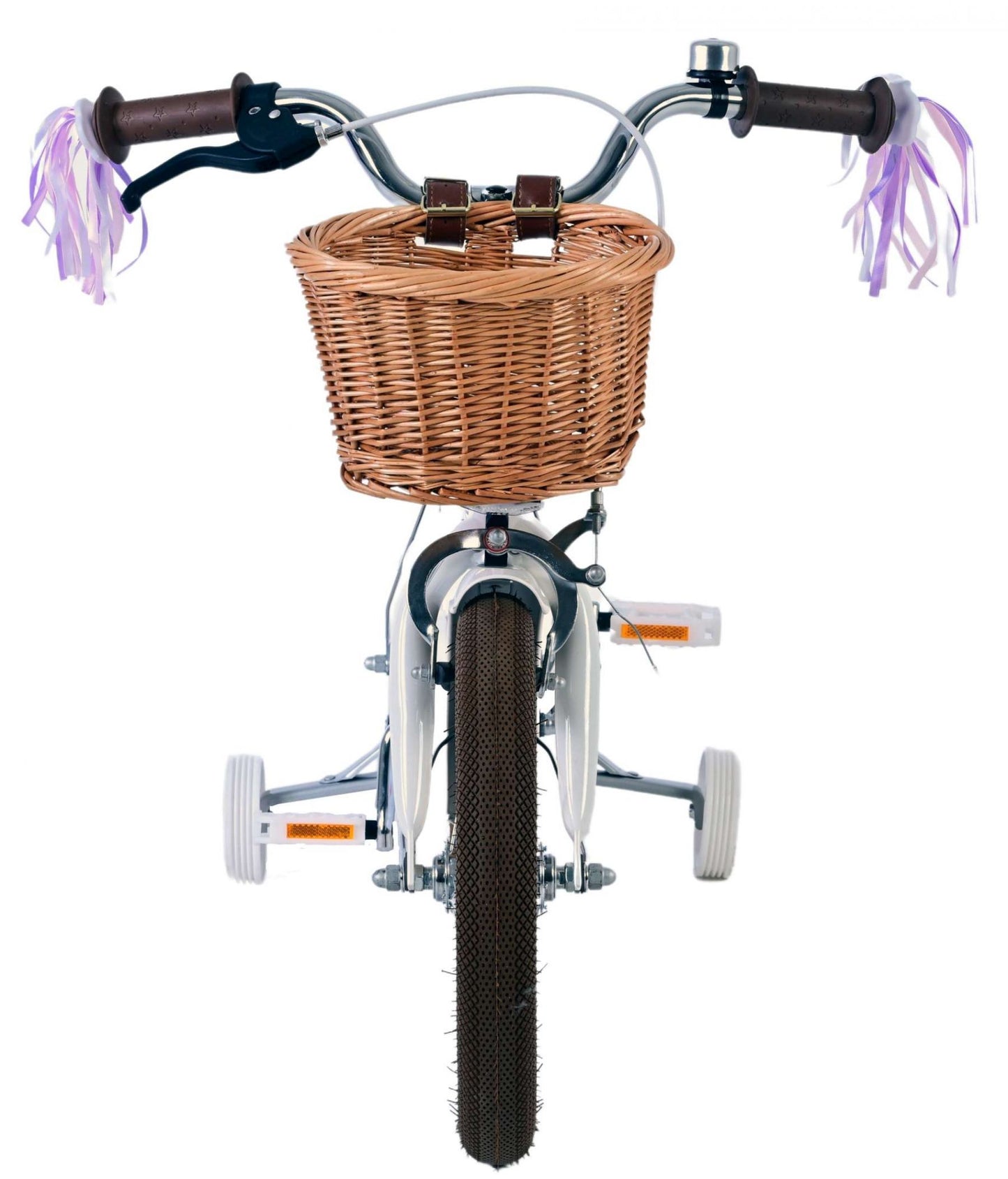 Volare blossom kinderfiets - meisjes - 14 inch - wit
