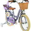 Volare blossom kinderfiets - meisjes - 16 inch - paars - twee handremmen