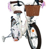 Volare blossom kinderfiets - meisjes - 16 inch - wit - twee handremmen
