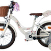 Volare blossom kinderfiets - meisjes - 16 inch - wit - twee handremmen
