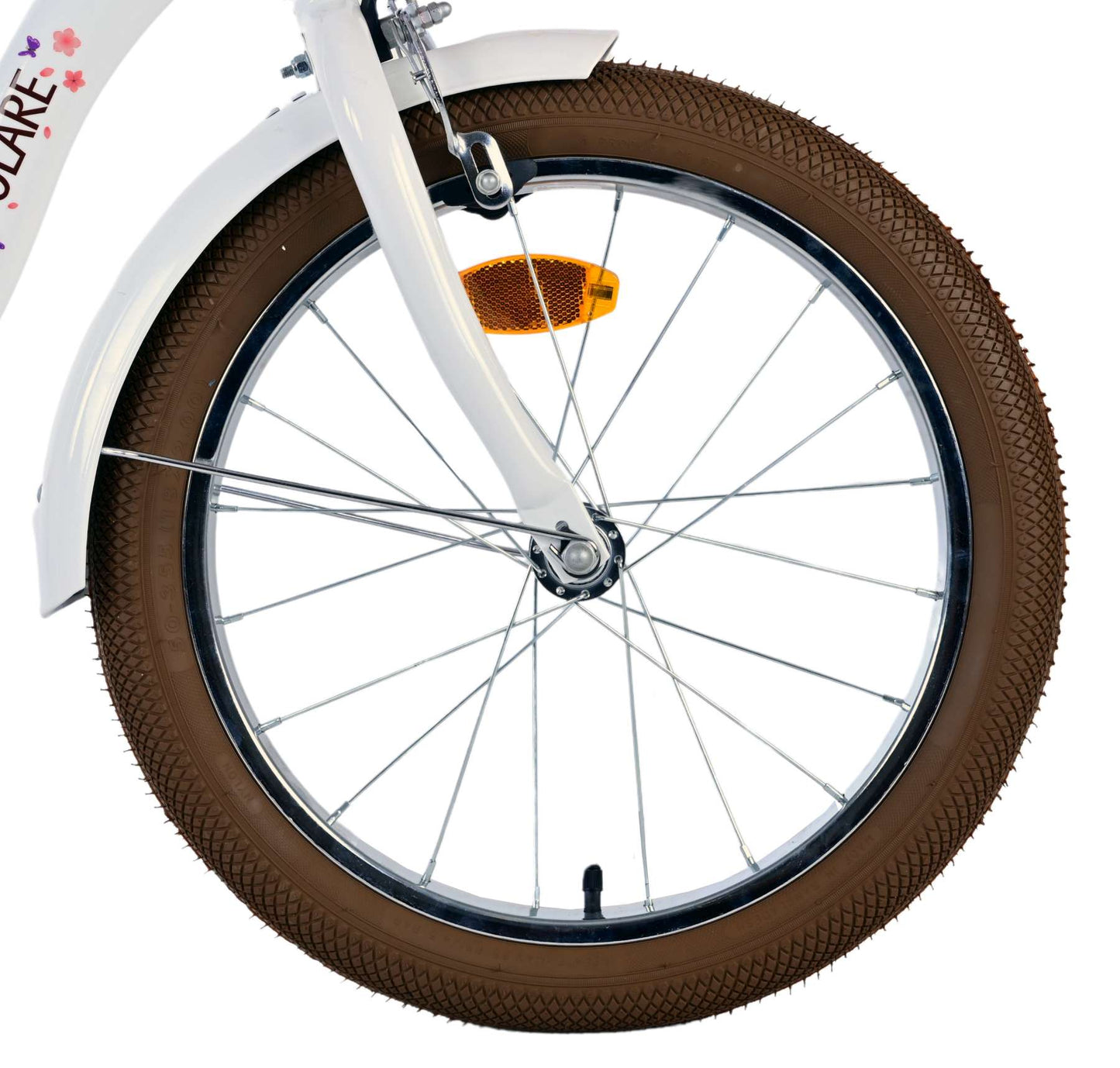 Volare blossom kinderfiets meisjes 18 inch wit
