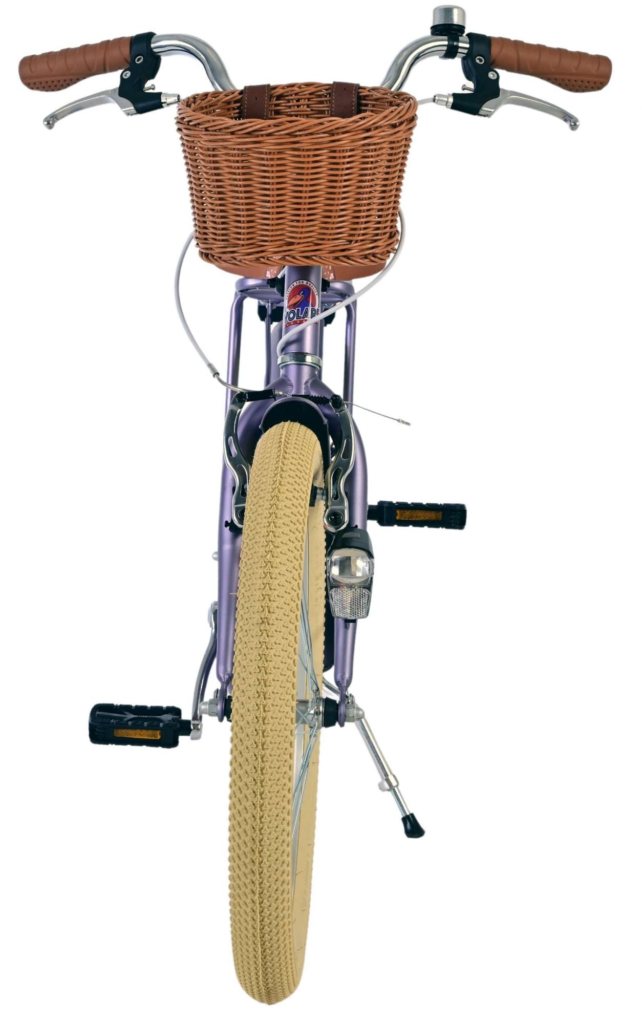 Volare blossom kinderfiets - meisjes - 20 inch - paars - twee handremmen