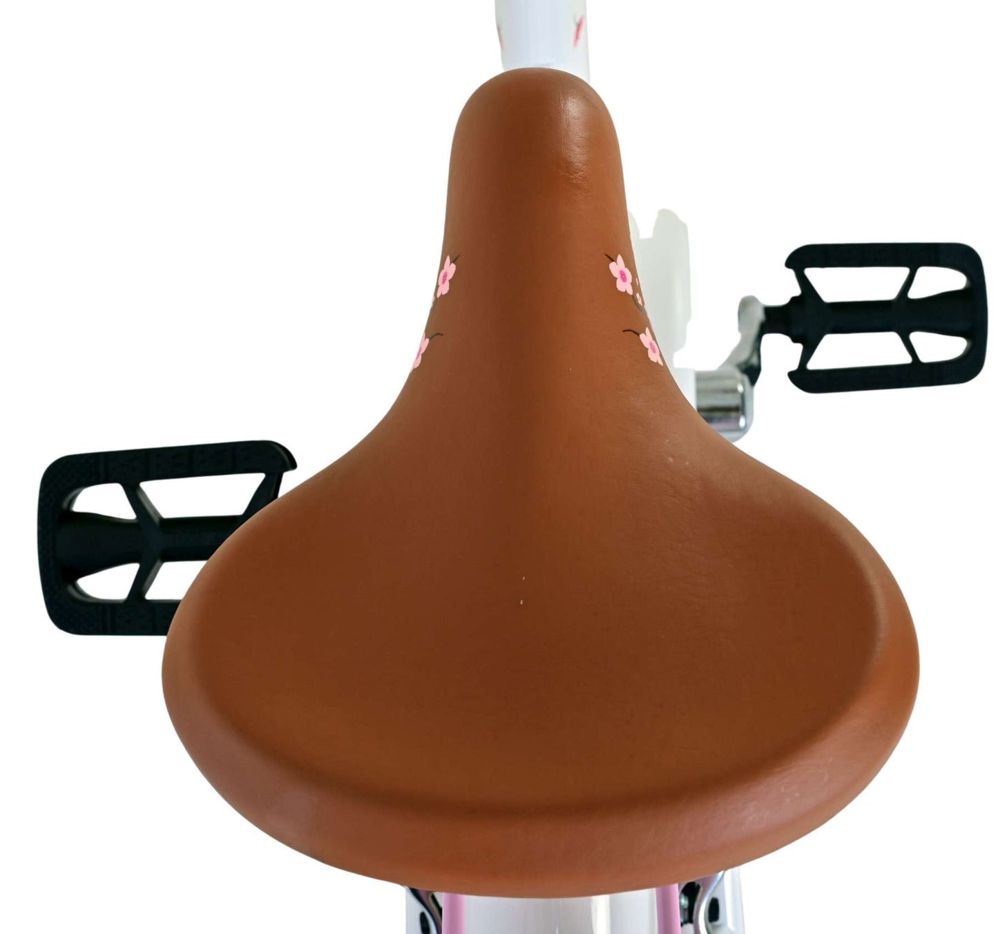 Volare blossom kinderfiets - meisjes - 20 inch - wit - twee handremmen
