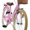 Volare blossom kinderfiets - meisjes - 24 inch - roze - twee handremmen