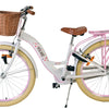 Volare blossom kinderfiets - meisjes - 24 inch - wit - twee handremmen