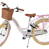 Volare blossom kinderfiets - meisjes - 24 inch - wit - twee handremmen