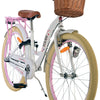 Volare blossom kinderfiets - meisjes - 24 inch - wit - 3 versnellingen