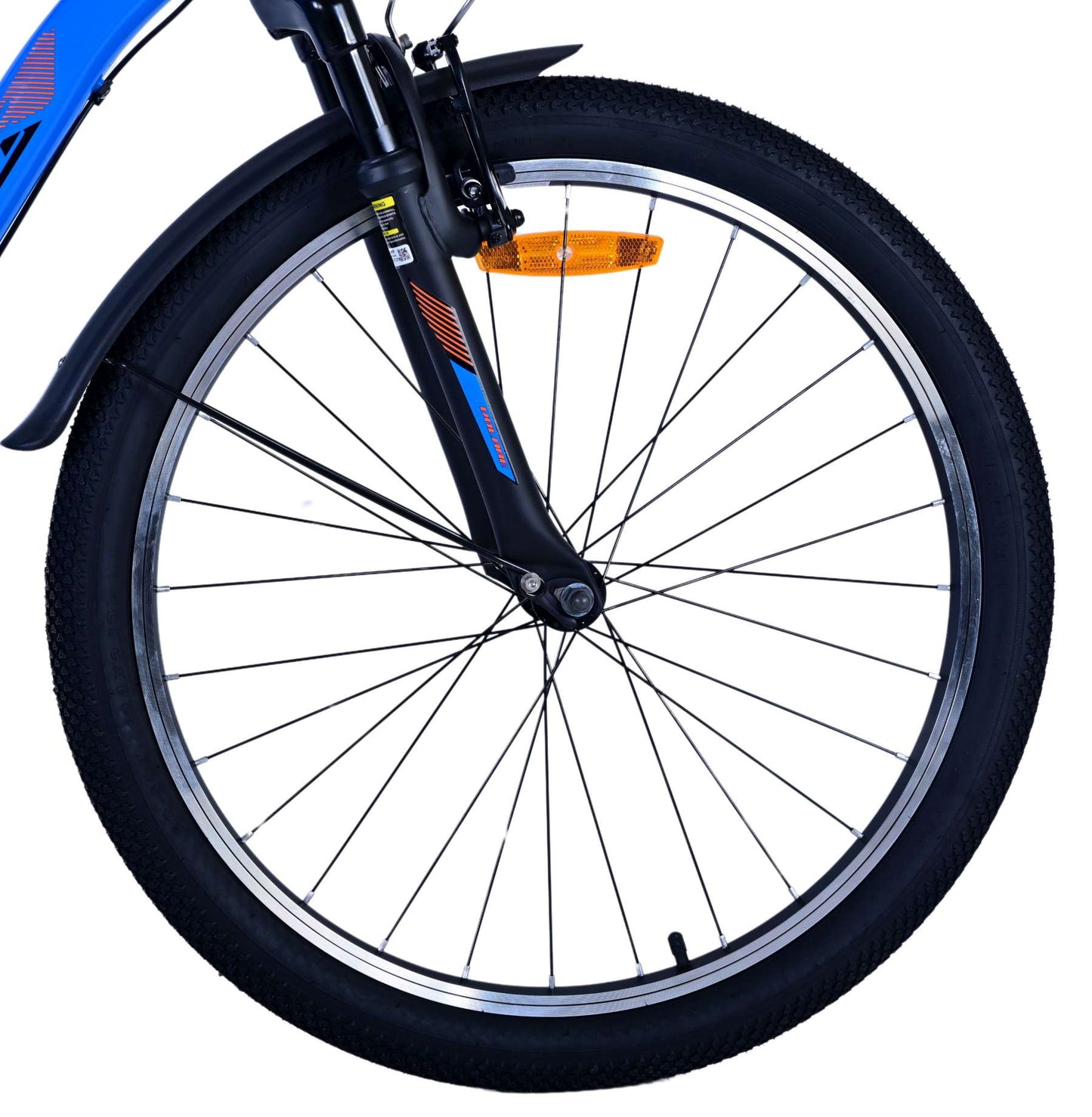 Volare Cross Kinderfiets - Jongens - 24 inch - Blauw - 3 versnellingen