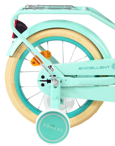 Volare excellent kinderfiets - meisjes - 14 inch - groen
