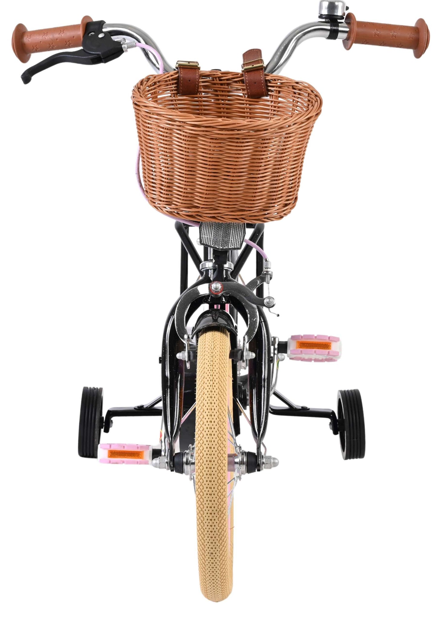 Volare excellent kinderfiets - meisjes - 14 inch - zwart
