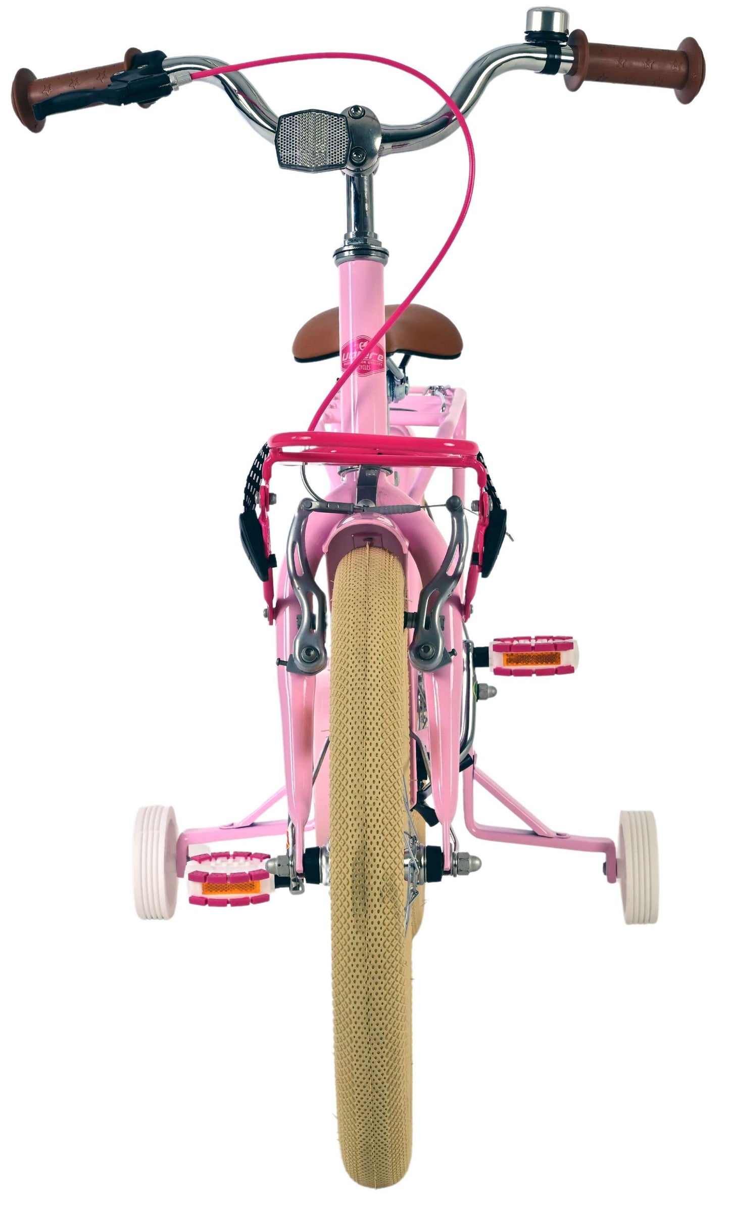 Volare excellent kinderfiets - meisjes -18 inch - roze - 95% afgemonteerd