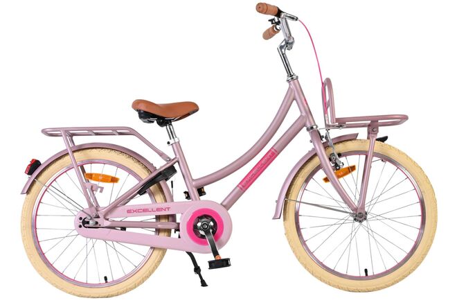 Volare excellent kinderfiets - meisjes - 20 inch - mat roze