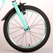 Volare Glamour Kinderfiets - Meisjes - 18 inch - Wit Mint Groen - Prime Collection - afbeelding 4